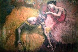 05 Two Dancers In Yellow And Pink Edgar Degas 1898 National Museum of Fine Arts MNBA  Buenos Aires